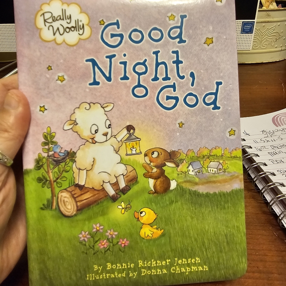 NEW.  NIGHT TIME BOOK good night god